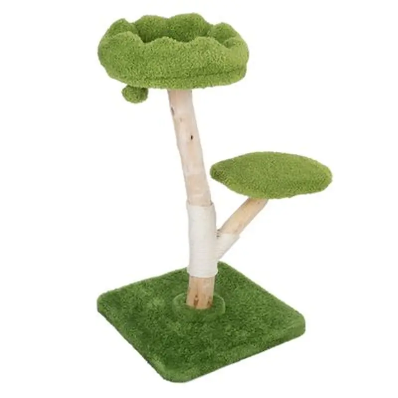 TIAKI Nature Willow scratching post - green