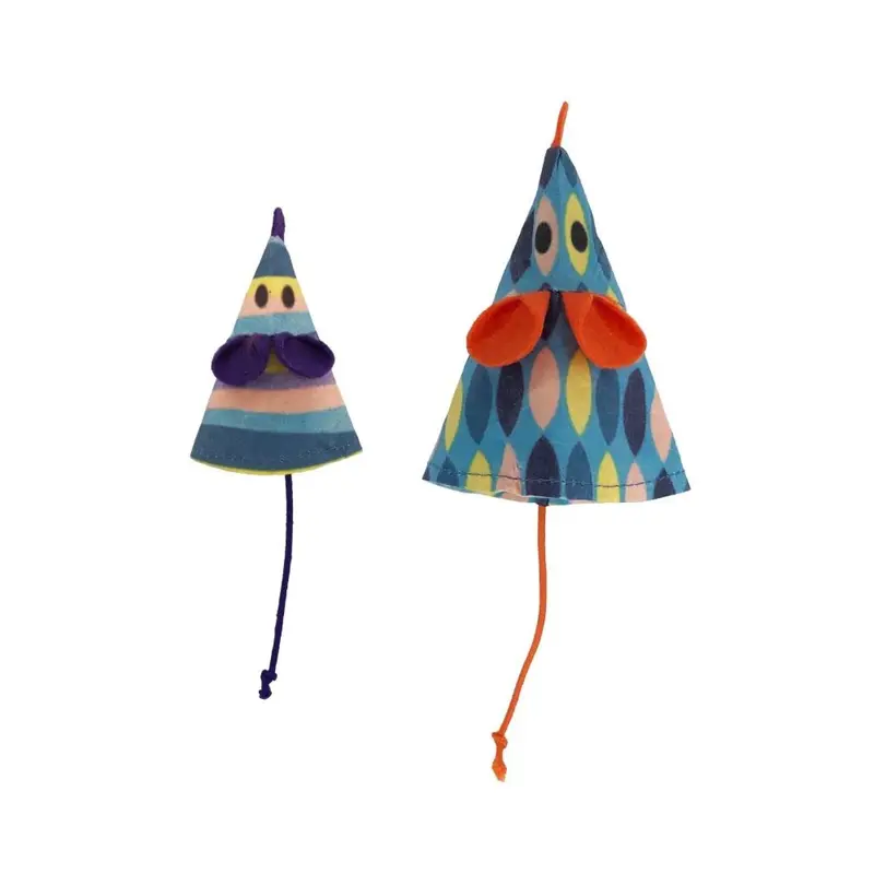 KONG Bat-A-Bout Vibez Cat Toy - Mouse