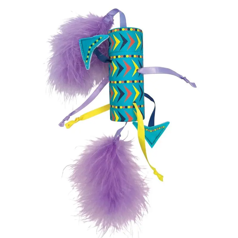 KONG Bat-A-Bout Vibez Cat Toy - Roller