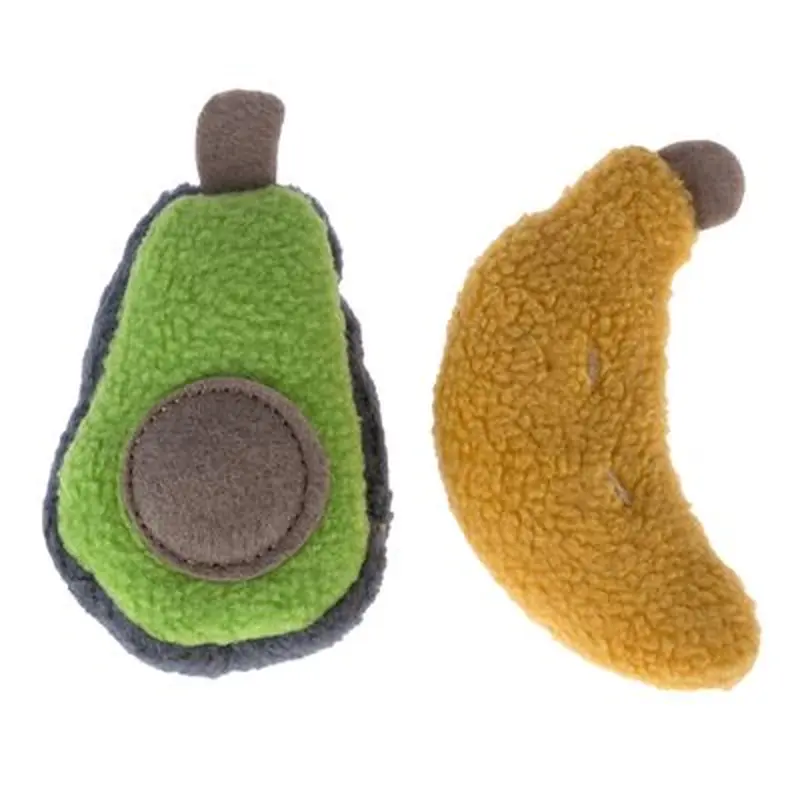 Modern Living Arucas Avocado & Banana Toy Set - Set of 2: Avocado & Banana