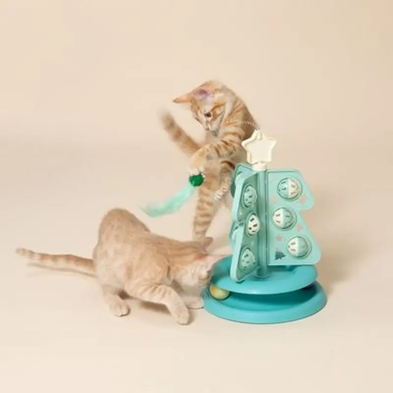 TIAKI Christmas Tree Cat Toy - 1 Toy