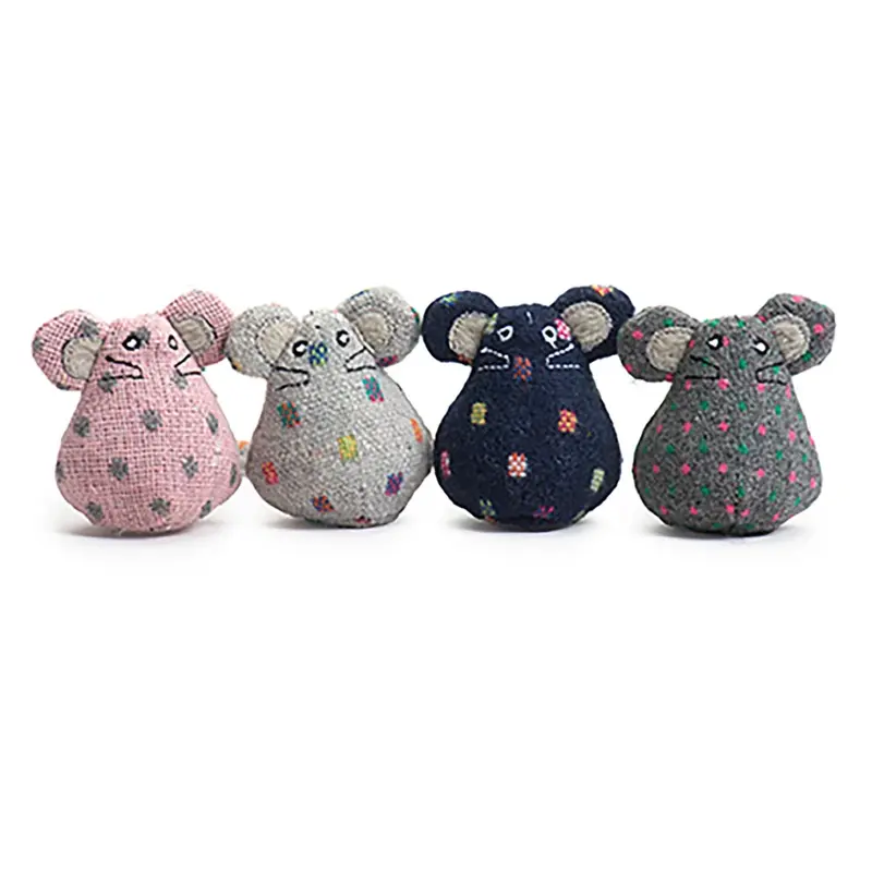 Hugglekats Polka Dot Mice Cat Toy
