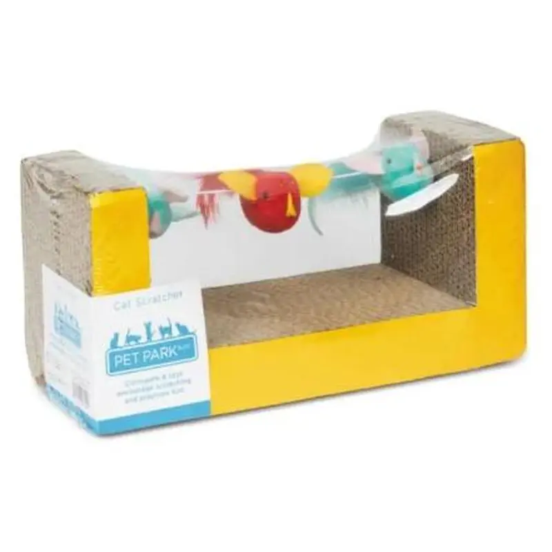 Pet Park Blvd Cat Scratcher with Birds