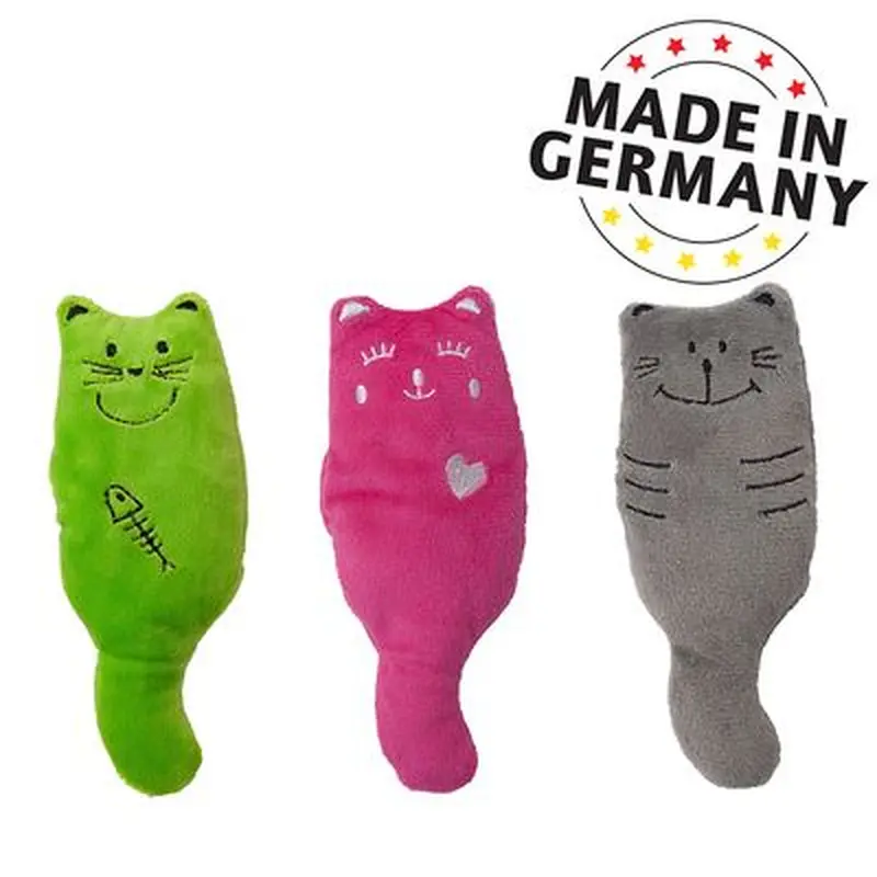Aumller Plush Cats Cat Pillows - 3er Set