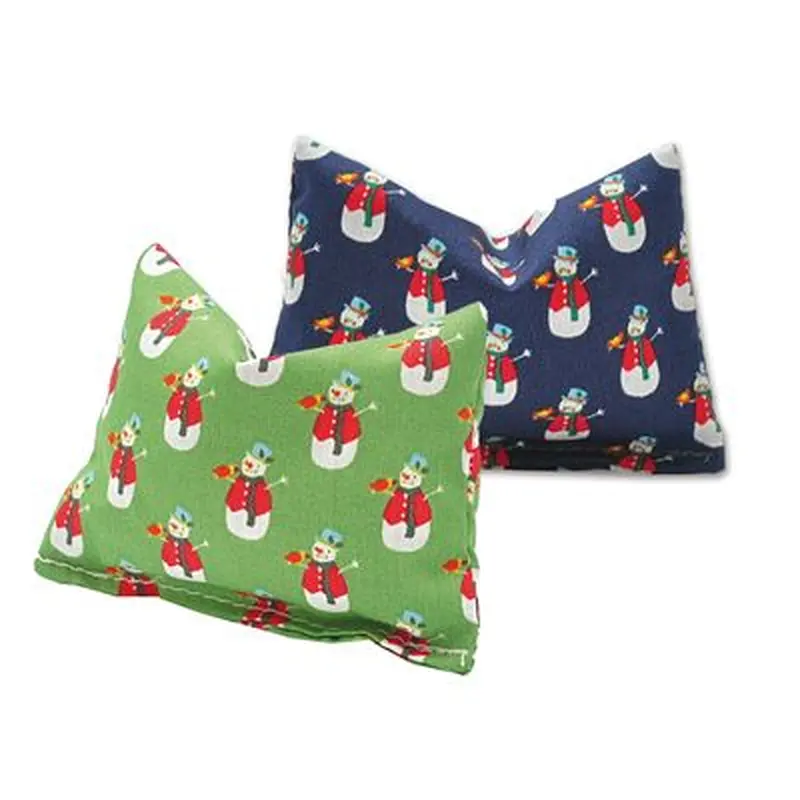 Aumller Valerian Snowmen Cat Cushion Toy Set - Set of 2