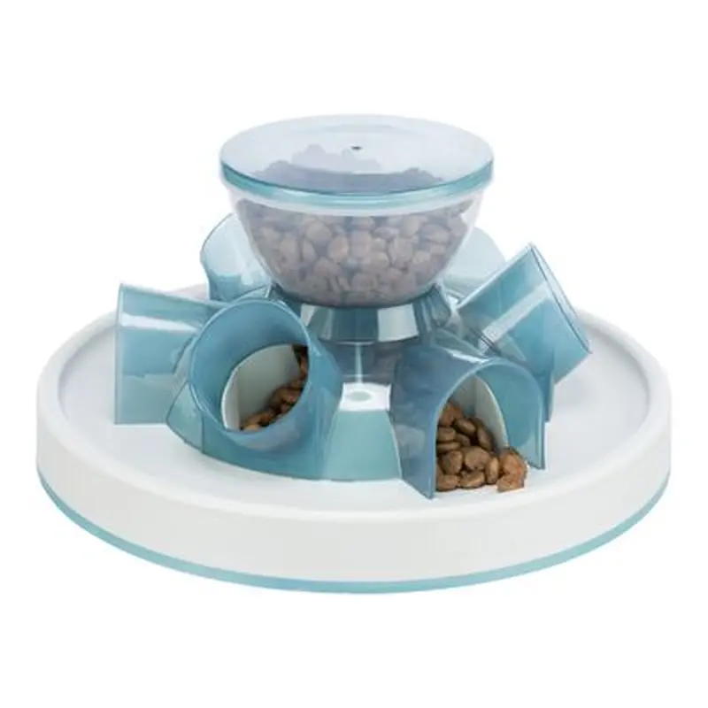 Trixie Cat Activity Tunnel Feeder - Diameter 28 cm x H 14 cm