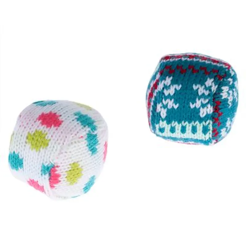 TIAKI Christmas Knitted Ball Set for Cats - Set of 2 Balls