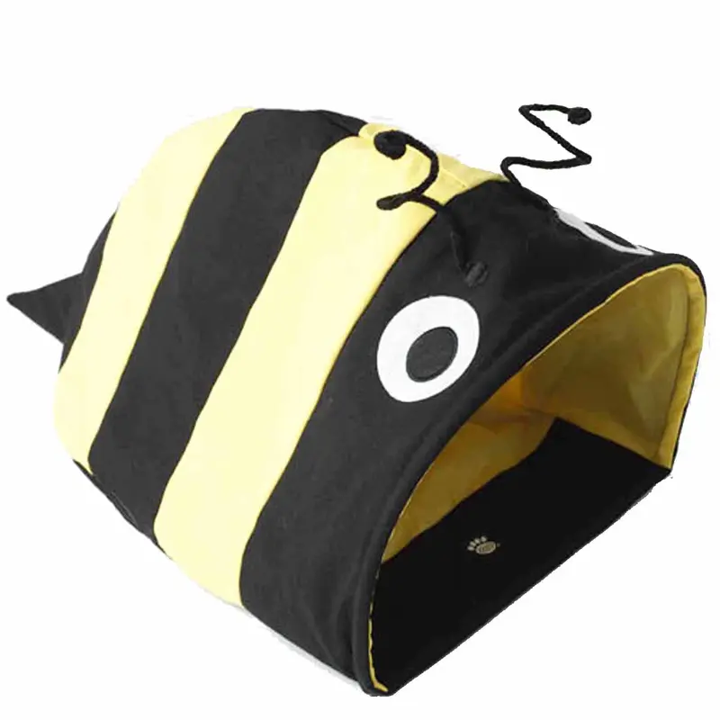 Petrageous Crinkle Cat Cave - Bumble Bee