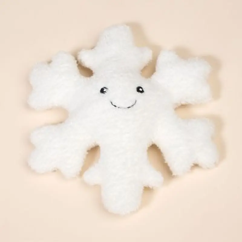 TIAKI Snowflake Plush Cat Toy - 26 x 26 x 6 cm (L x W x H)
