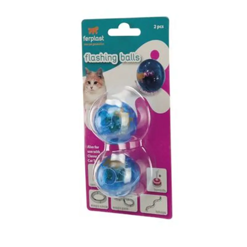 Ferplast Illuminated Play Ball - 4 Balls