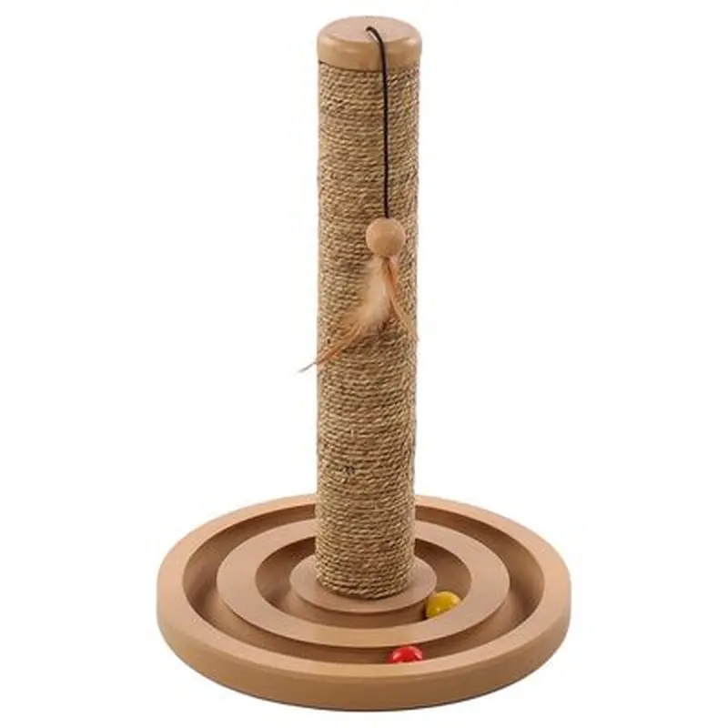 Flamingo Brigitte Scratching Post - diameter 30 x (H) 45.5 cm