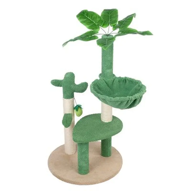 TIAKI Nature Green Desert Scratching Post - Green/Brown