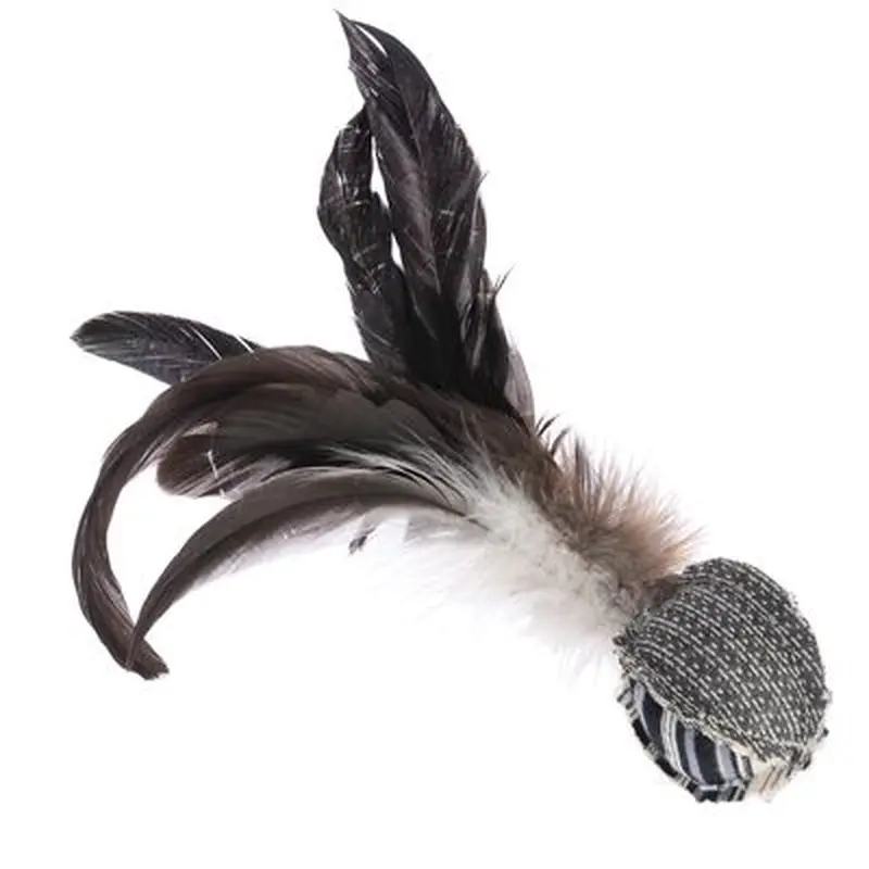 TIAKI Feather Ball Cat Toy - 1 Toy