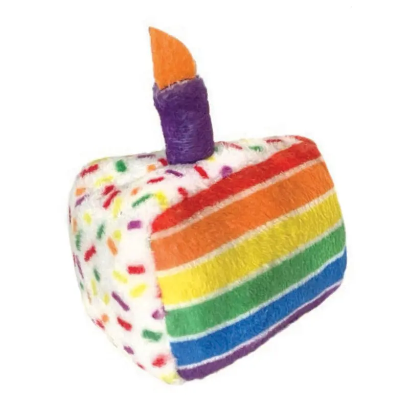Huxley & Kent Kittybelles Funfetti Cake Sweet Plush Cat Toy