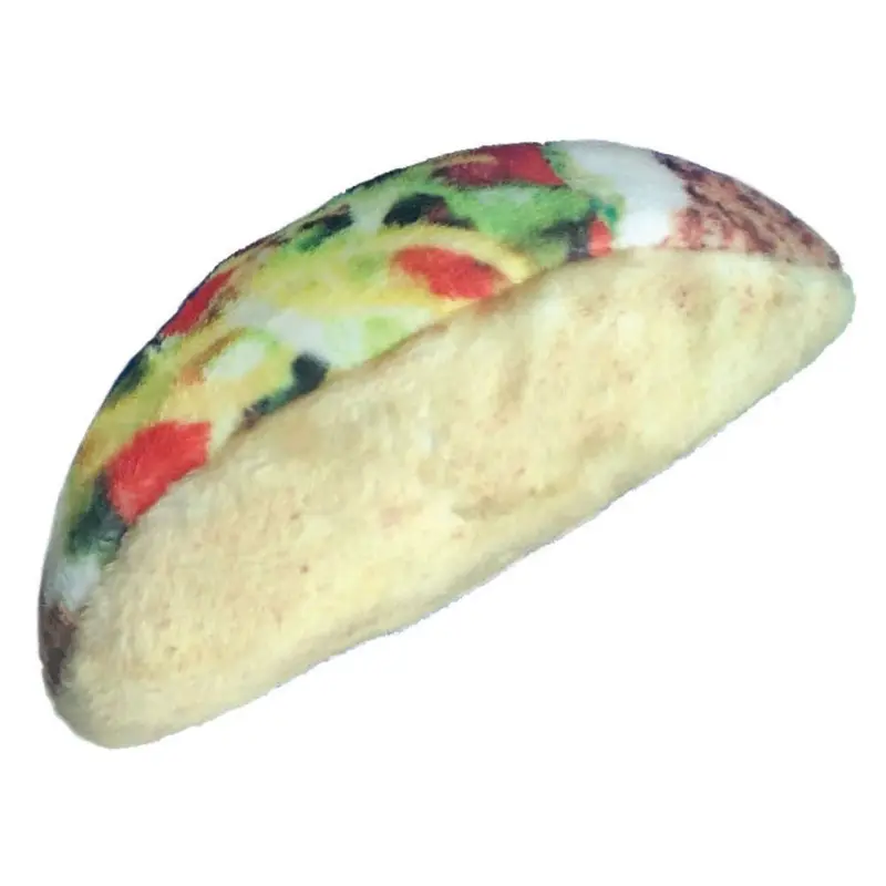 Huxley & Kent Kittybelles Plush Food Cat Toy - Taco