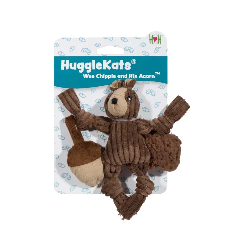 HuggleKat Wee Chippie and His Acorn Cat Toy - 2 pack 