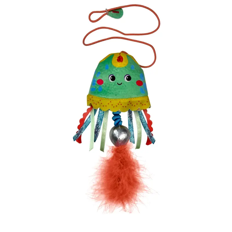 KONG Teaser Cat Toy - Jellyfish