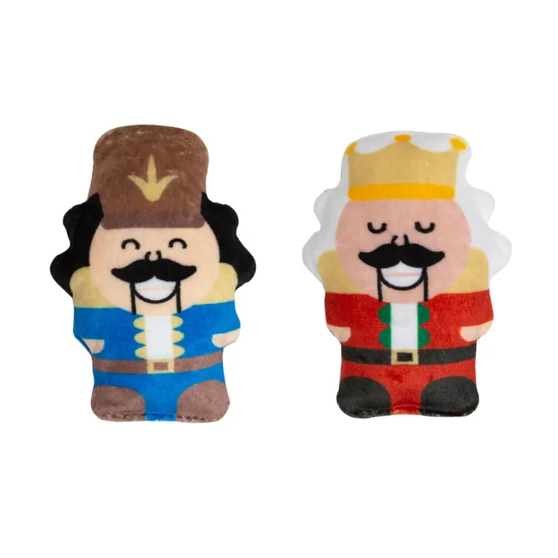 Pearhead Holiday Cat Toy Set - Nutcracker Set