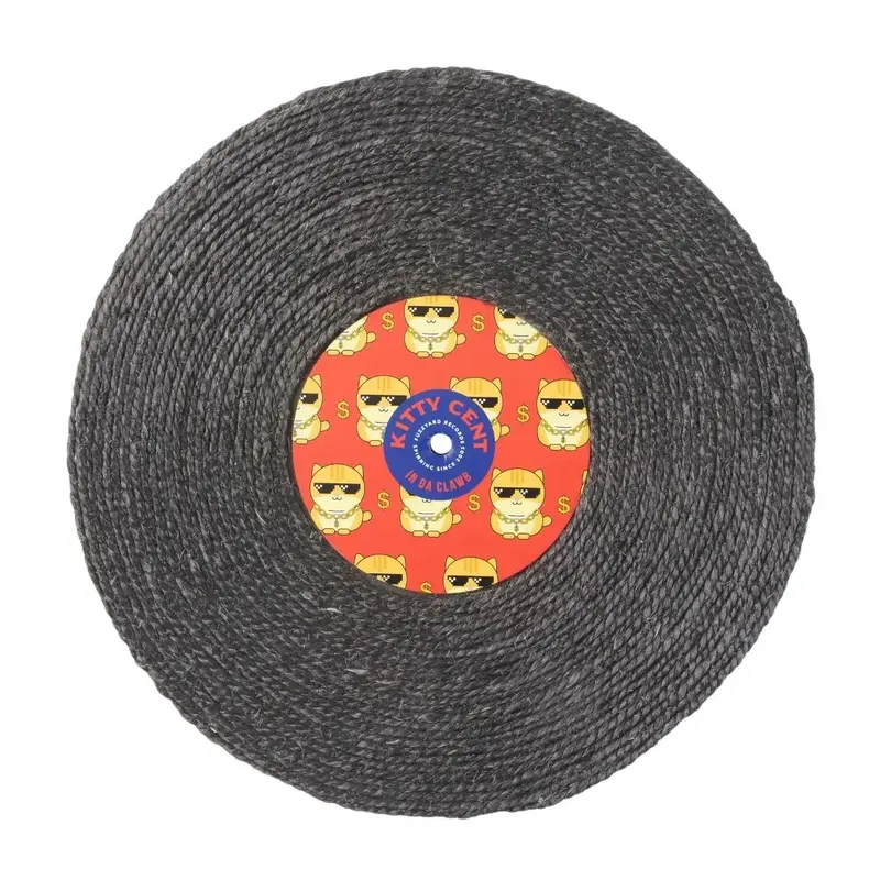 FuzzYard Record Cat Scratcher - Kitty Cent