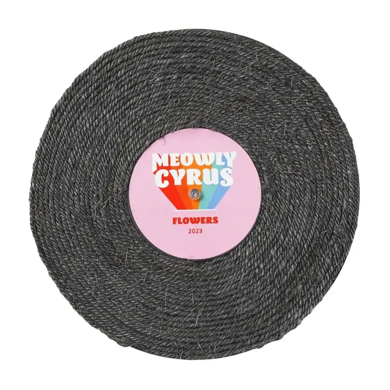 FuzzYard Record Cat Scratcher - Meowly Cyrus