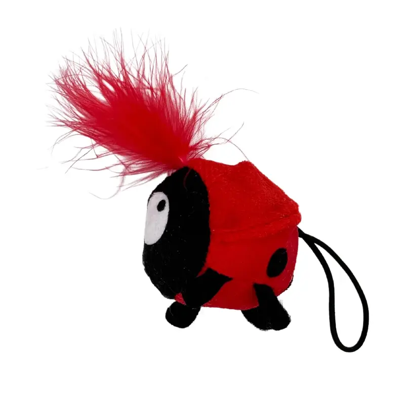 Huxley & Kent Flinger Cat Toy - Ladybug