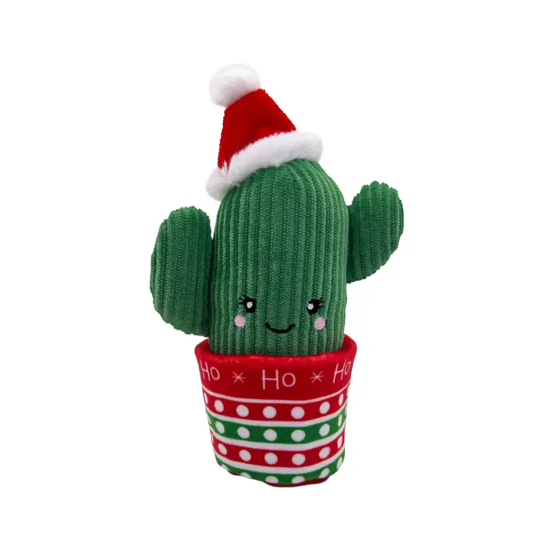 KONG Holiday Wrangler Cactus Cat Toy - Dots