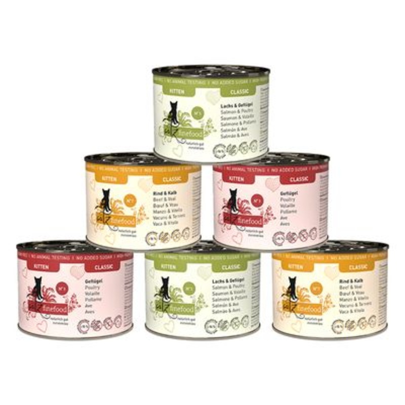 catz finefood Kitten 6 x 200g